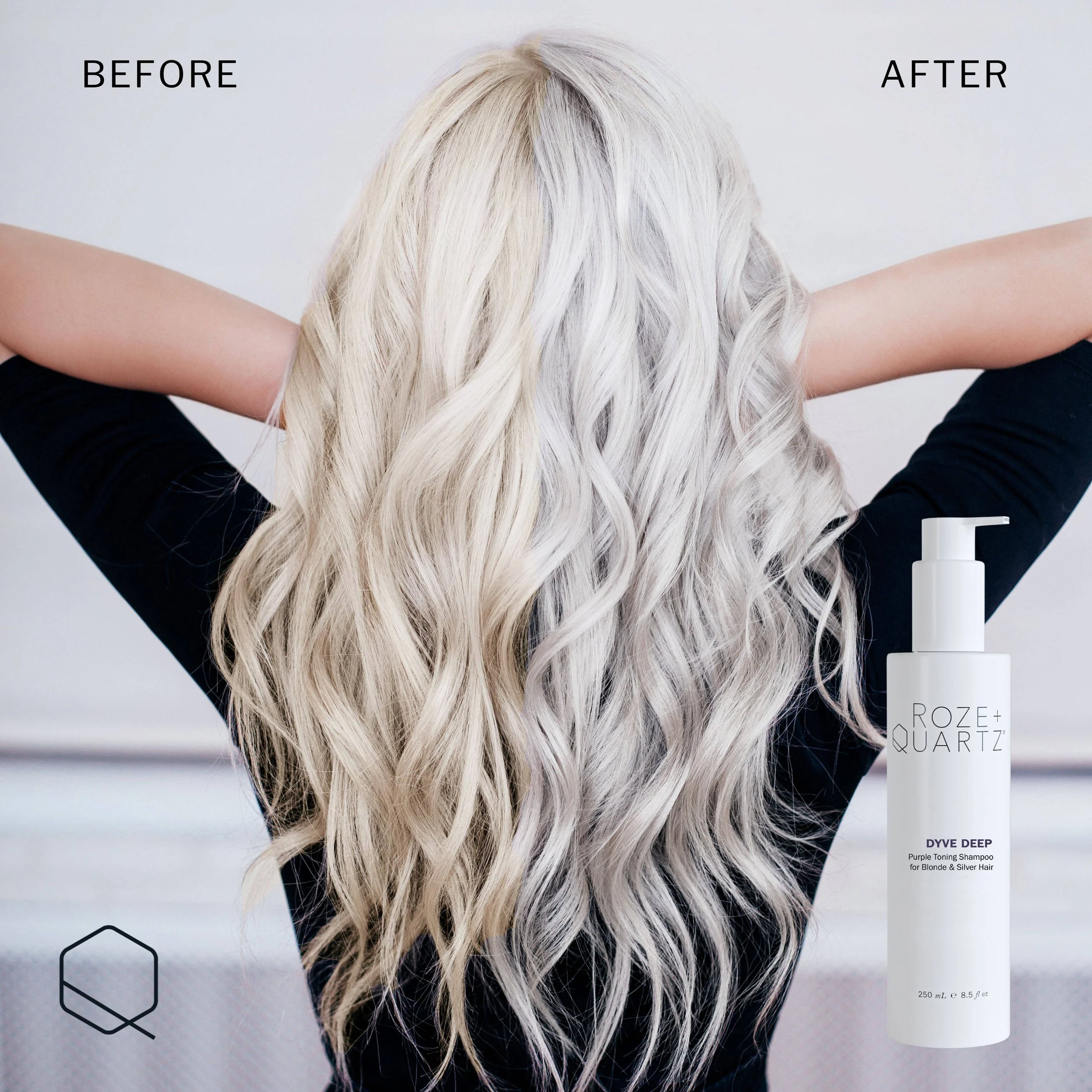 Dyve Deep Shampoo  Roze + Quartz